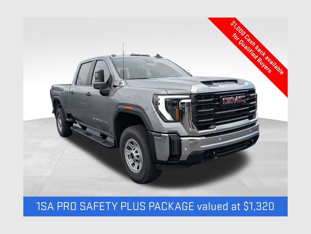 New 2026 GMC Sierra 2500 Pro w/ 1SA Pro Safety Plus Package