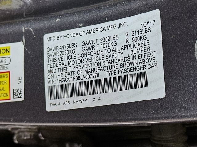 Certified 2018 Honda Accord Sport image 32