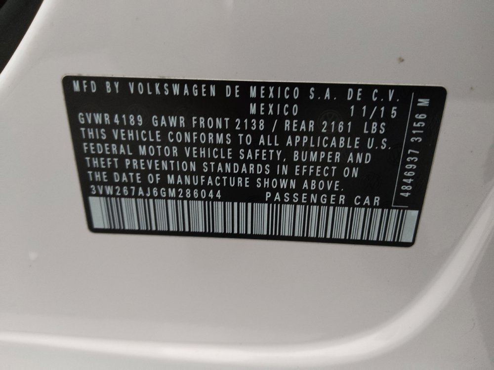 Used 2016 Volkswagen Jetta S FWD image 33