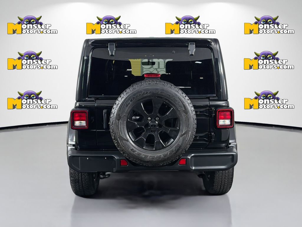 Used 2021 Jeep Wrangler Unlimited Sahara w/ Uconnect 4C Nav & Sound Group image 6