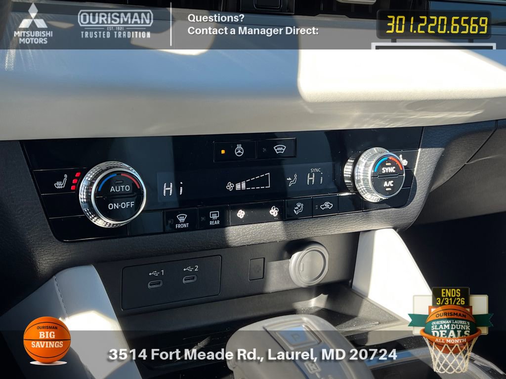 New 2026 Mitsubishi Outlander LE image 15