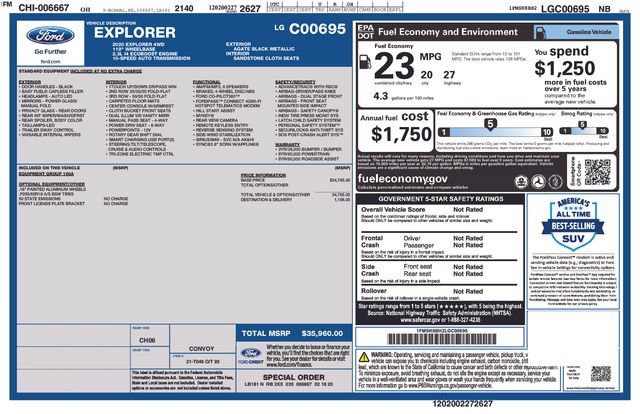 Used 2020 Ford Explorer 4WD image 25