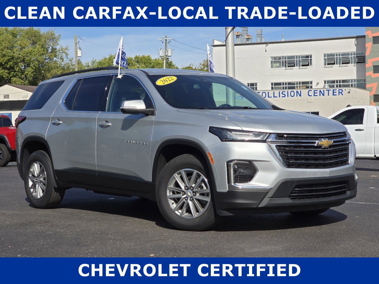 Certified 2022 Chevrolet Traverse LT