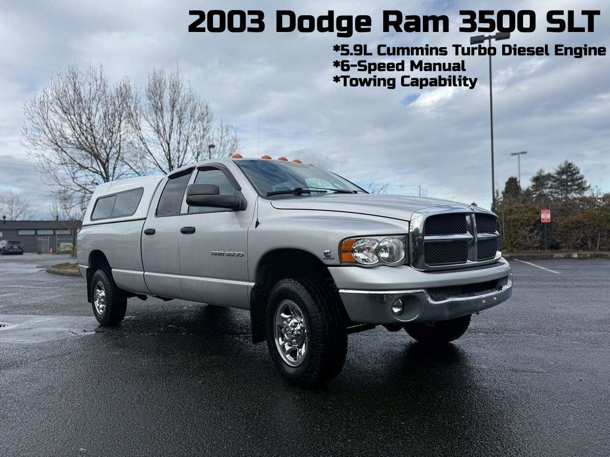 Used 2003 Dodge Ram 3500 Truck SLT