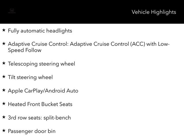 Certified 2025 Honda Pilot Sport image 37