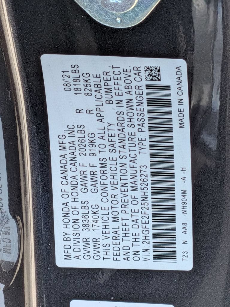 Used 2022 Honda Civic LX image 33