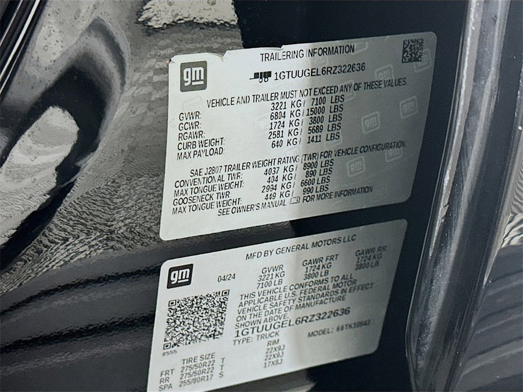 Used 2024 GMC Sierra 1500 Denali w/ Technology Package image 35