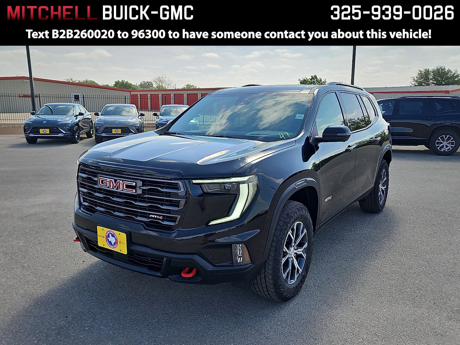 New 2026 GMC Acadia AT4 w/ Luxury Package