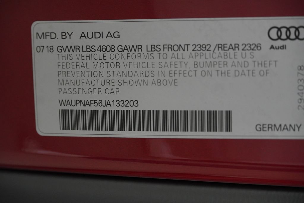 Used 2018 Audi A5 2.0T Premium Plus w/ Premium Plus AWD/4WD image 49