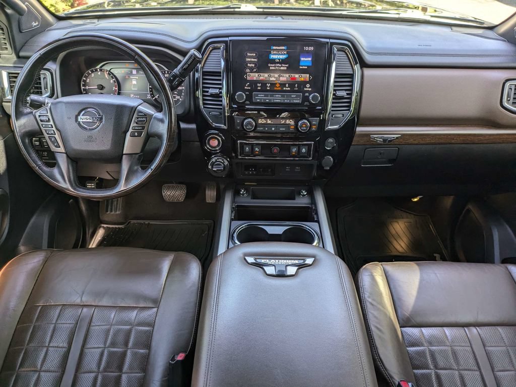 Used 2021 Nissan Titan Platinum Reserve w/ Moonroof Package AWD/4WD image 14