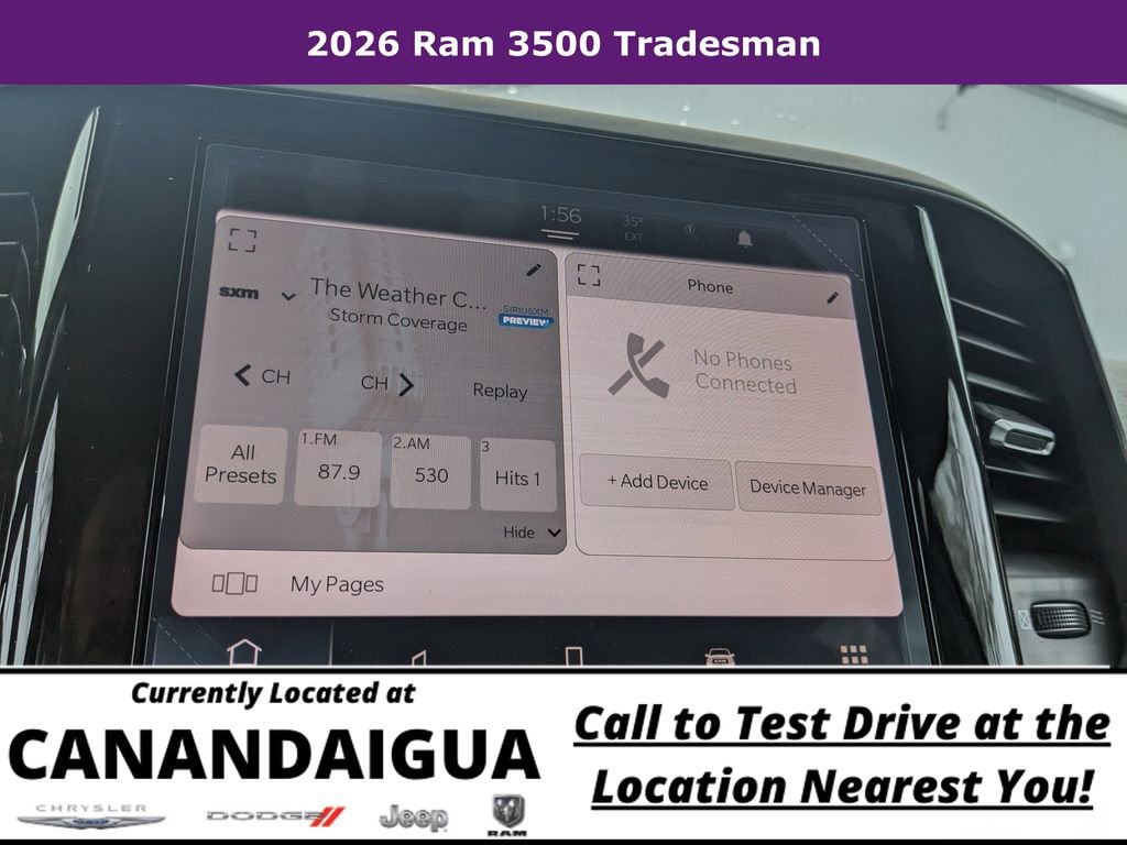 New 2026 RAM 3500 Tradesman w/ Bed Convenience Group AWD/4WD image 24