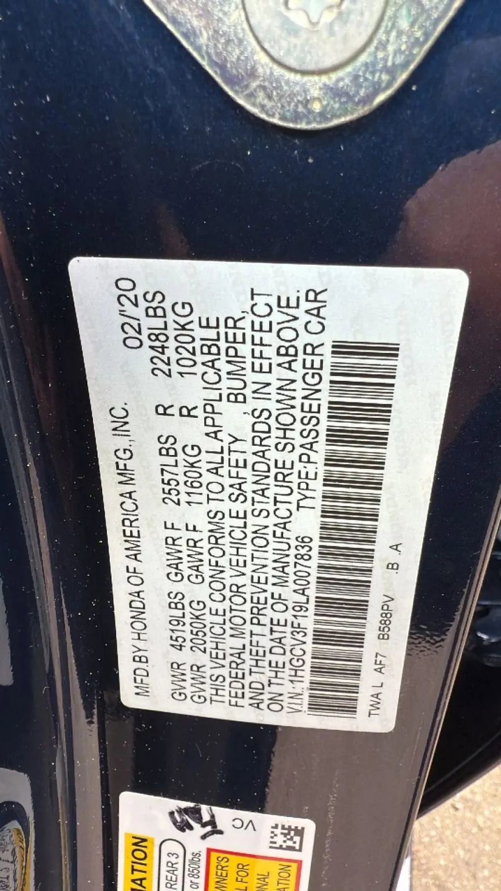 Used 2020 Honda Accord Hybrid image 29