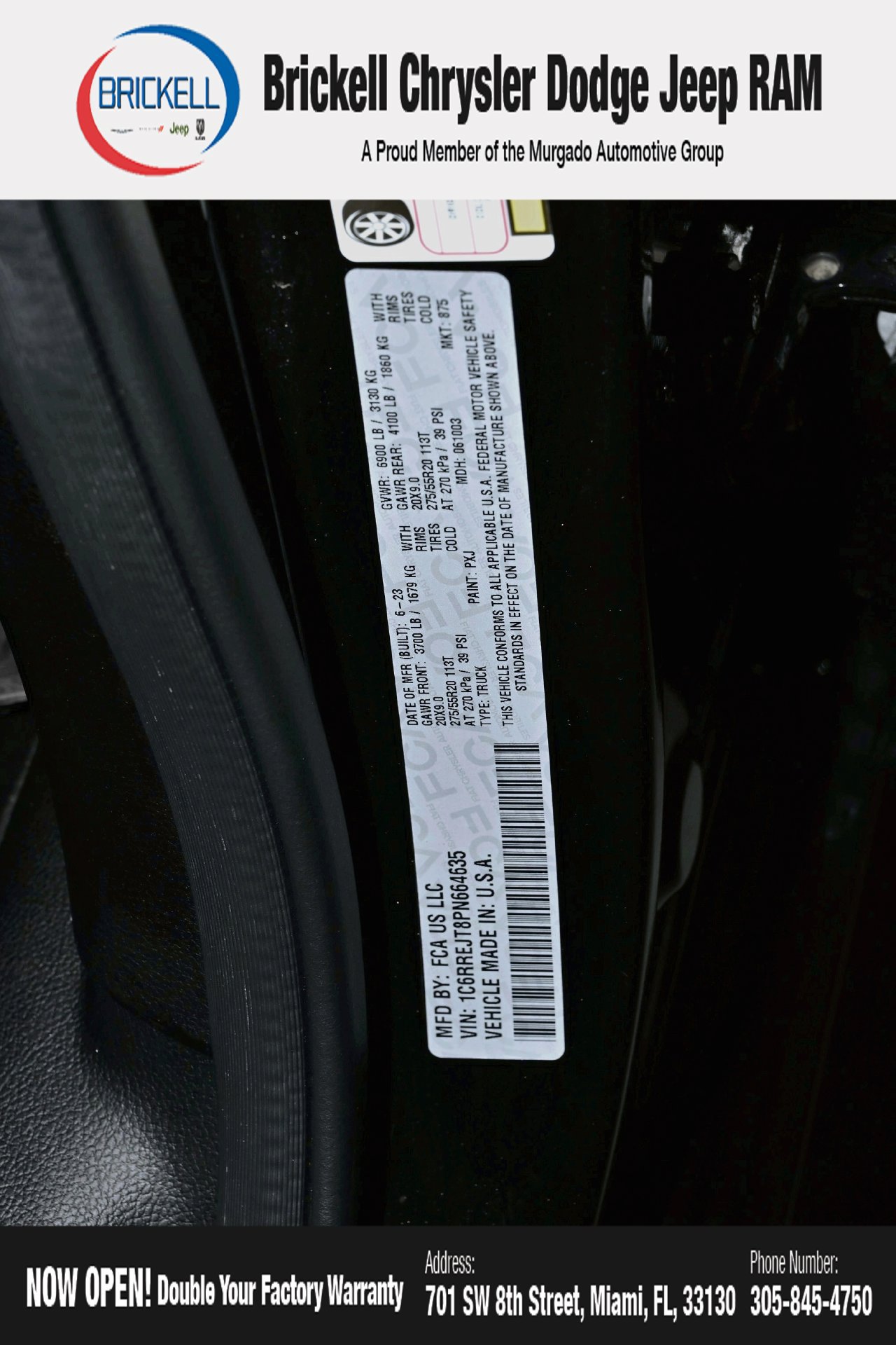 Used 2023 RAM 1500 Laramie RWD image 34