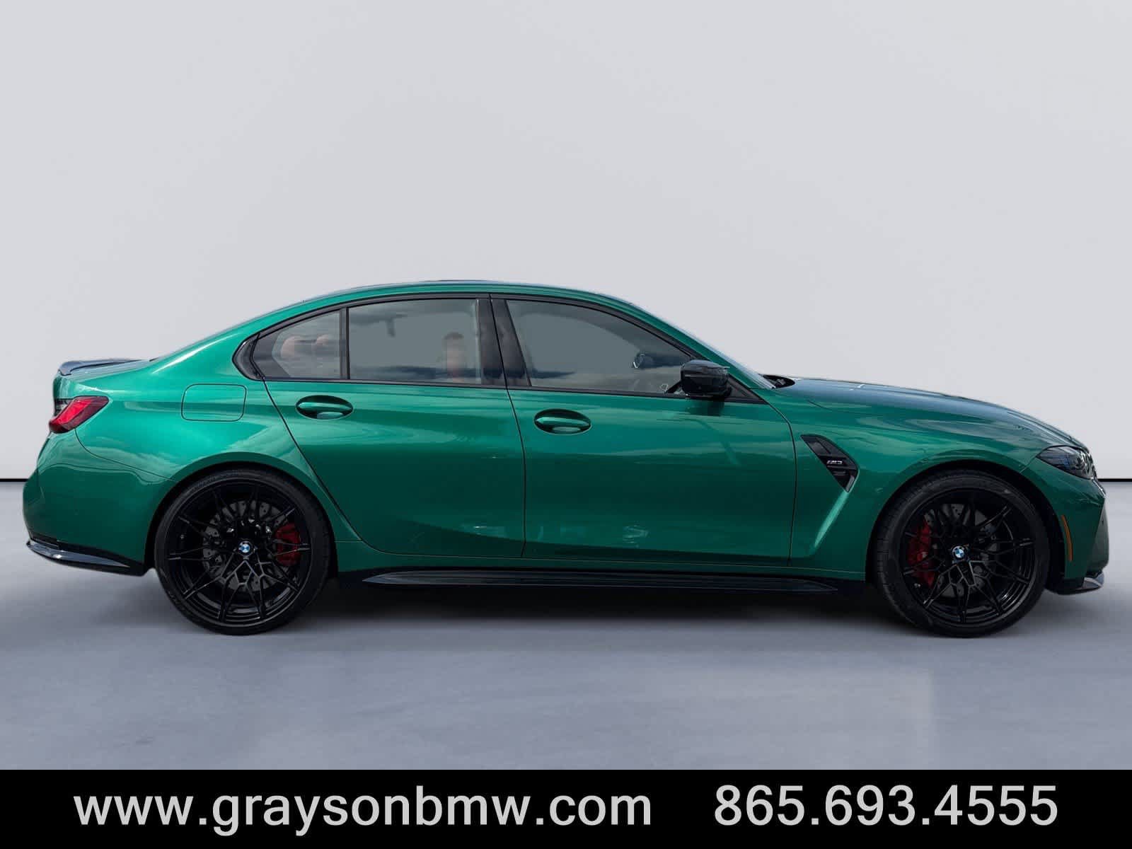 Used 2025 BMW M3 w/ M Carbon Exterior Package RWD image 2