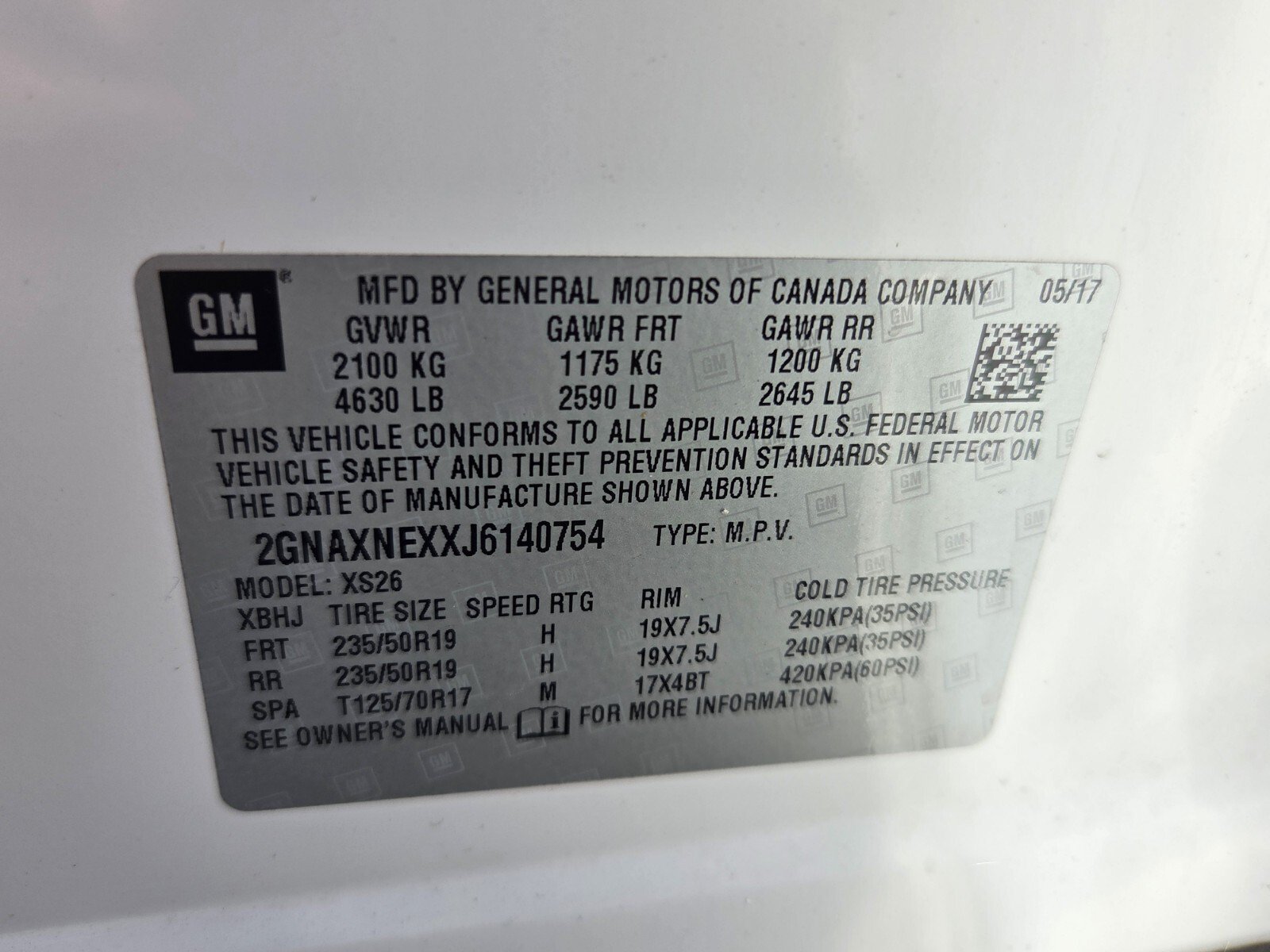Certified 2018 Chevrolet Equinox Premier FWD image 20
