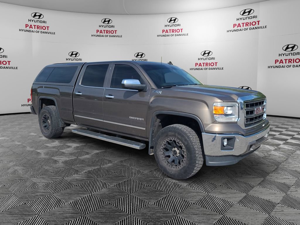 Used 2014 GMC Sierra 1500 SLT w/ SLT Crew Cab Value Package AWD/4WD image 1