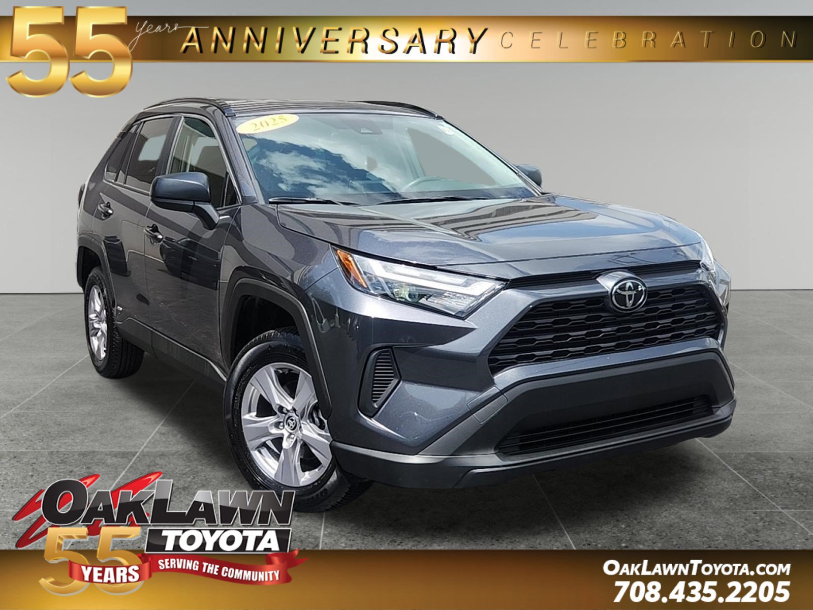 Certified 2025 Toyota RAV4 LE AWD/4WD image 1
