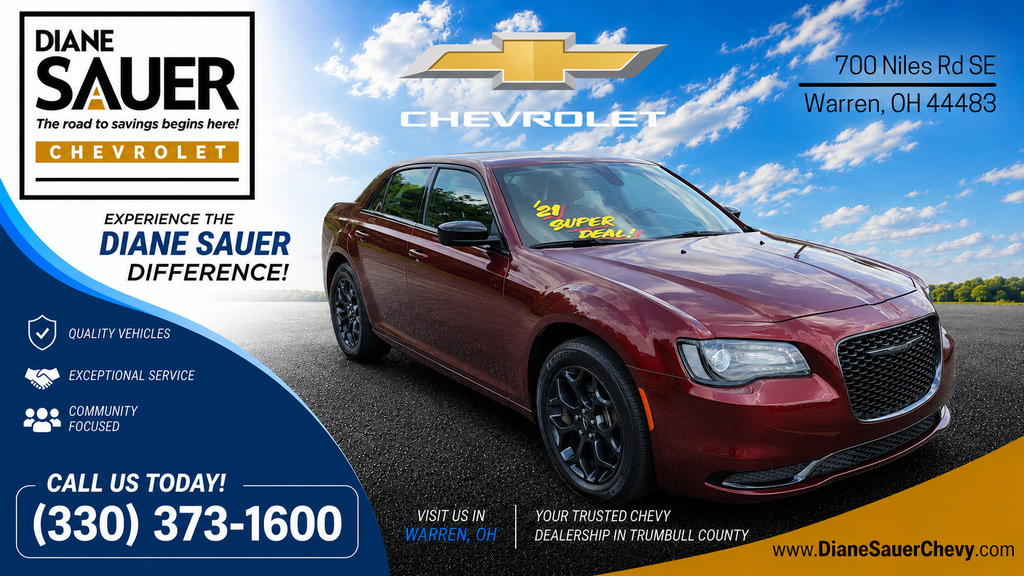 Used 2021 Chrysler 300 Touring w/ Sport Appearance Package AWD/4WD image 1