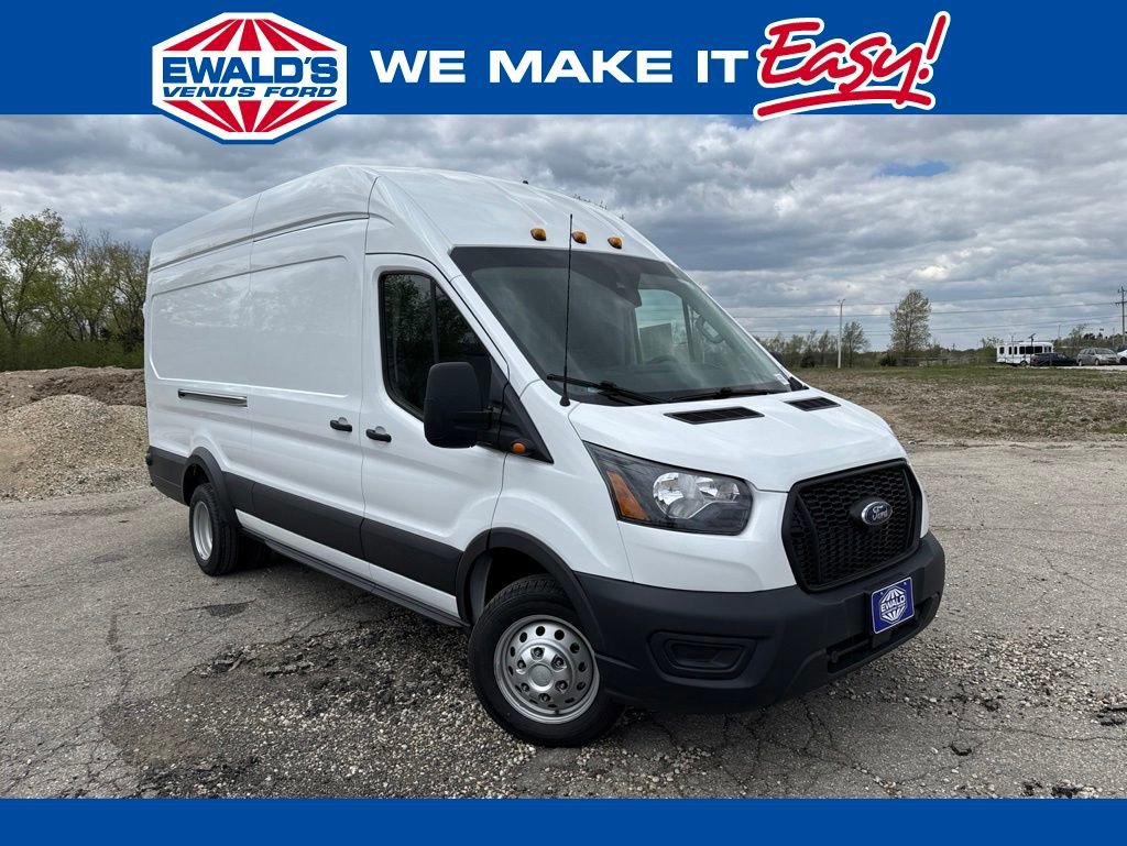 Used 2022 Ford Transit 350 148 High Roof Extended DRW RWD image 1
