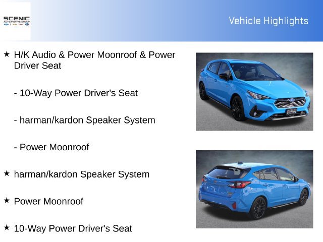 Certified 2024 Subaru Impreza RS AWD/4WD image 5