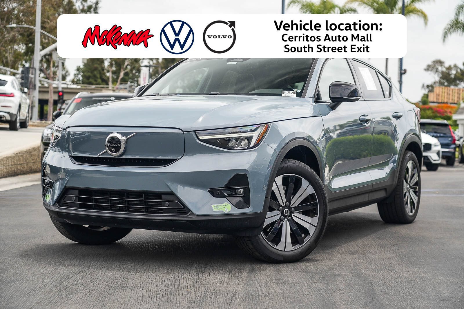 Used 2023 Volvo C40 P8 Recharge Plus AWD/4WD image 1