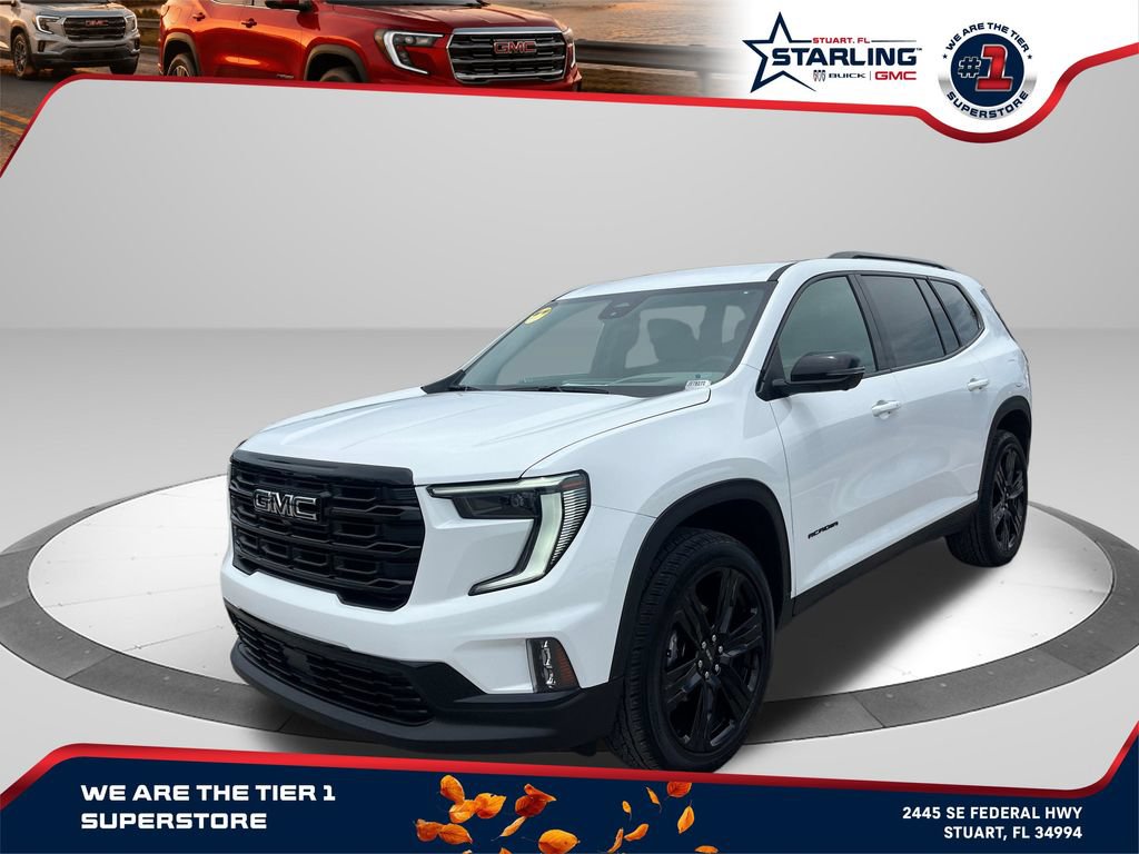 New 2026 GMC Acadia Elevation w/ Black Edition