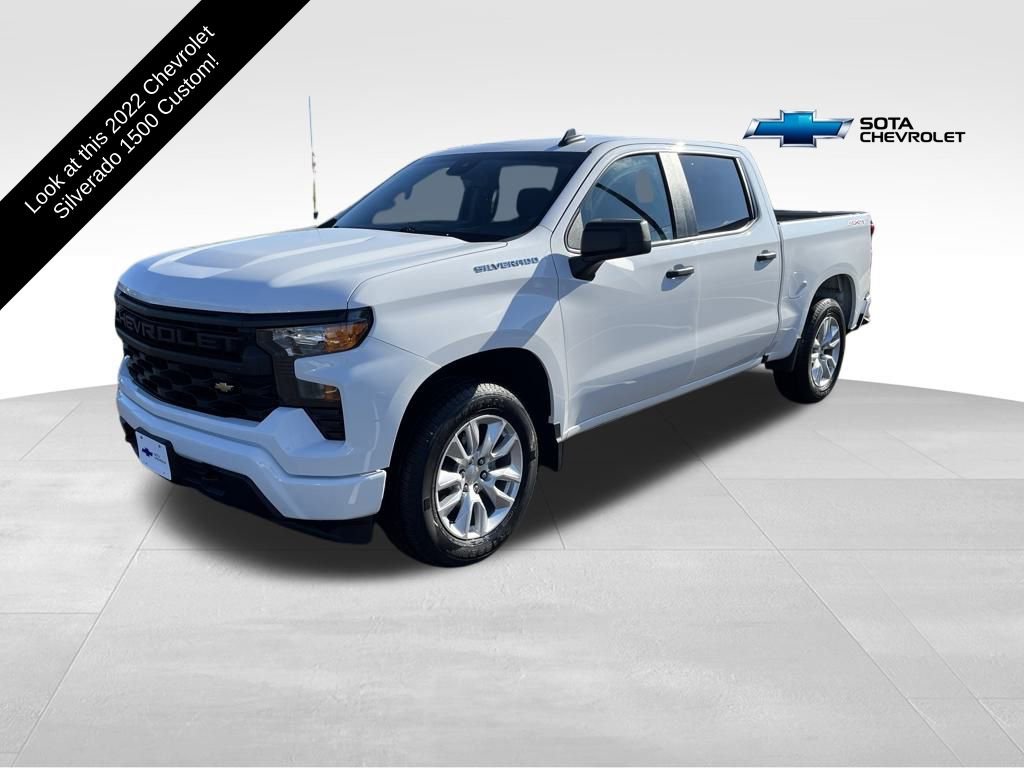 Certified 2022 Chevrolet Silverado 1500 Custom
