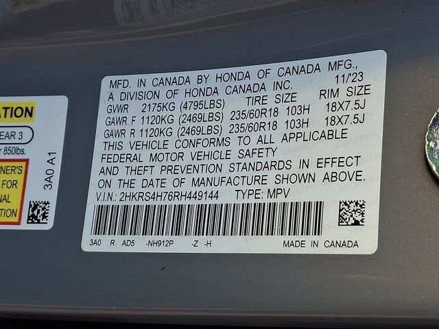 Certified 2024 Honda CR-V EX-L image 27