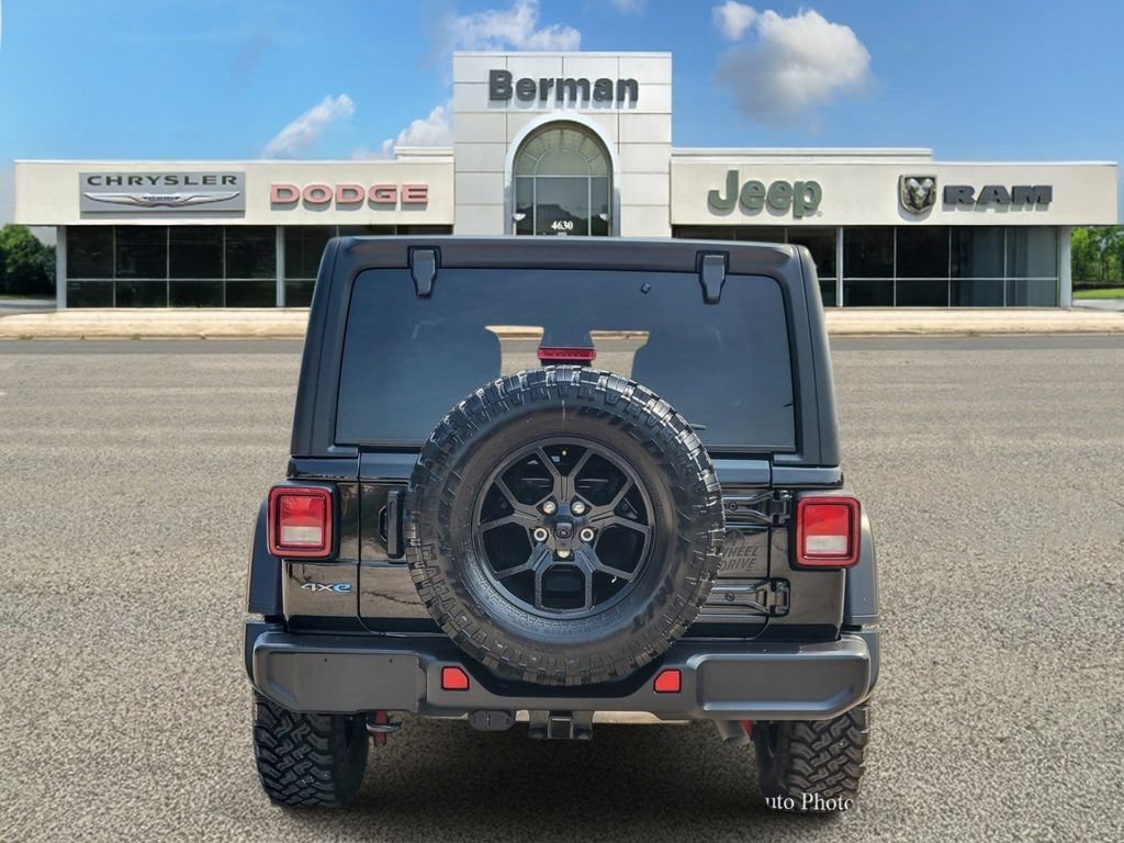 Certified 2025 Jeep Wrangler Unlimited Sport S 4xe AWD/4WD image 7