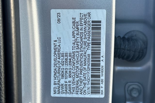 Used 2023 Honda Accord EX image 30