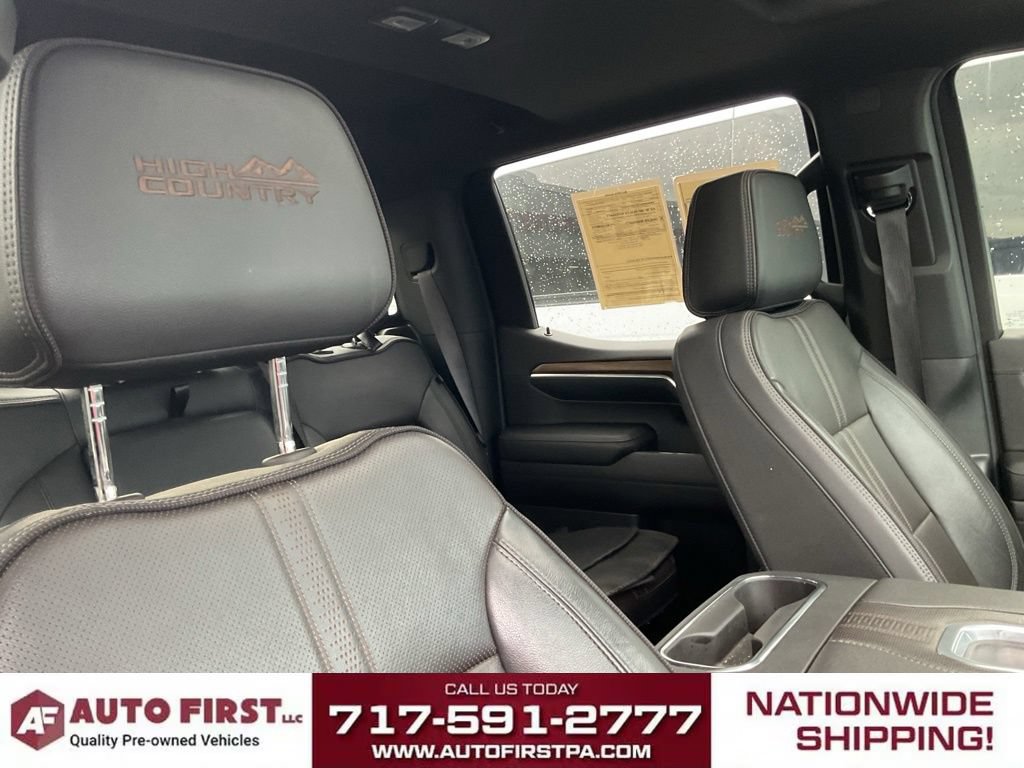 Used 2022 Chevrolet Silverado 1500 High Country w/ High Country Premium Package AWD/4WD image 21