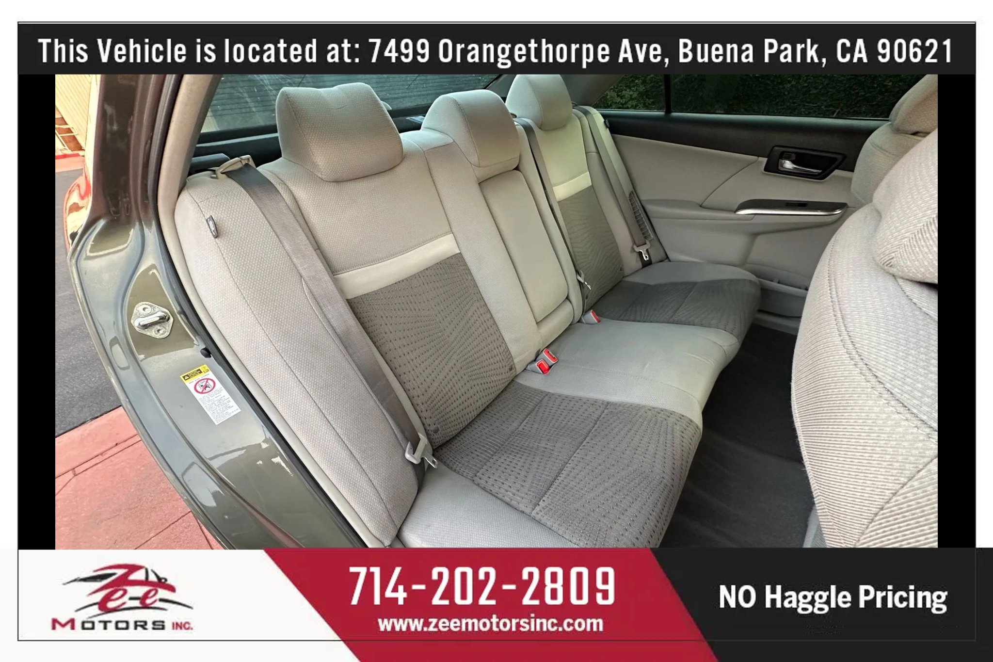 Used 2014 Toyota Camry XLE w/ Convenience Package image 22