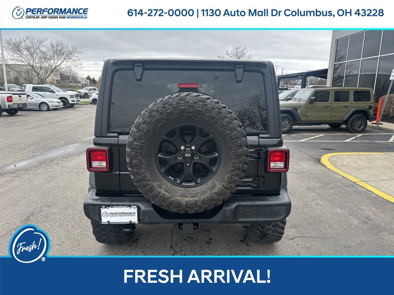 Used 2020 Jeep Wrangler Unlimited Willys image 5