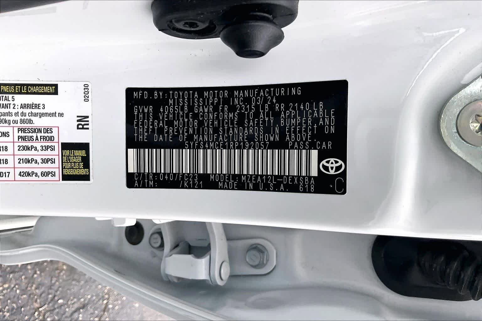 Used 2024 Toyota Corolla SE FWD image 34