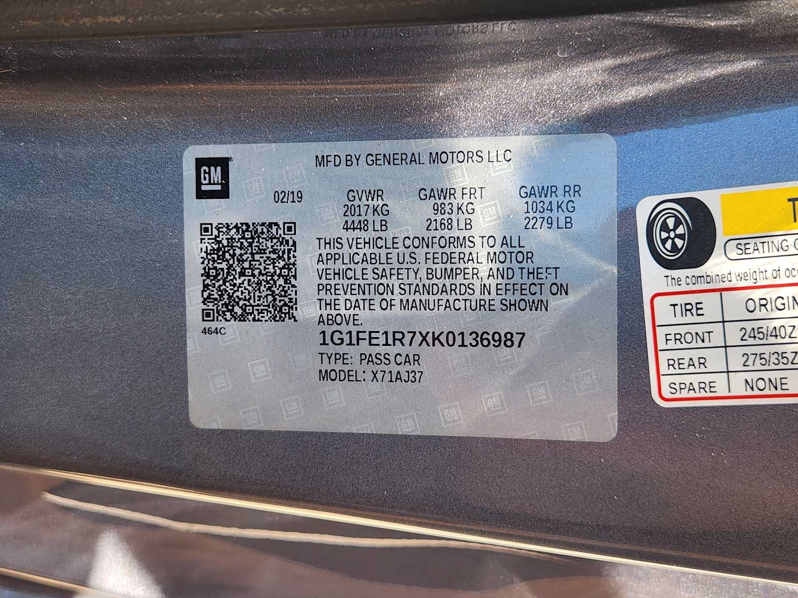 Used 2019 Chevrolet Camaro SS RWD image 32