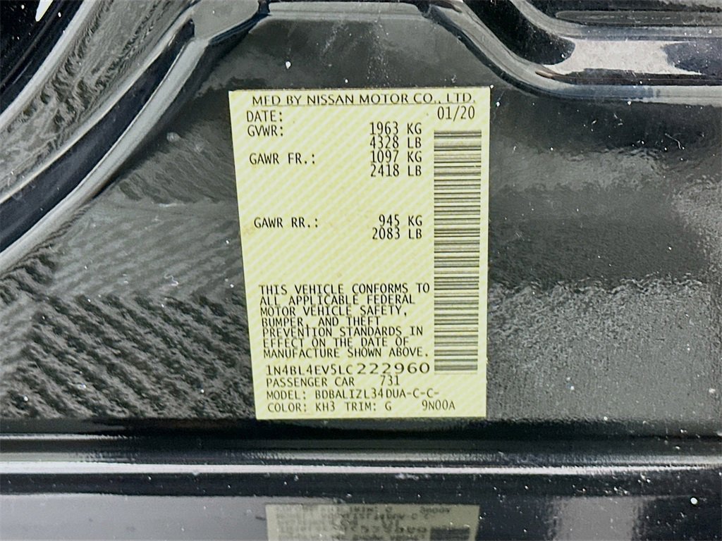 Used 2020 Nissan Altima 2.5 SL image 32