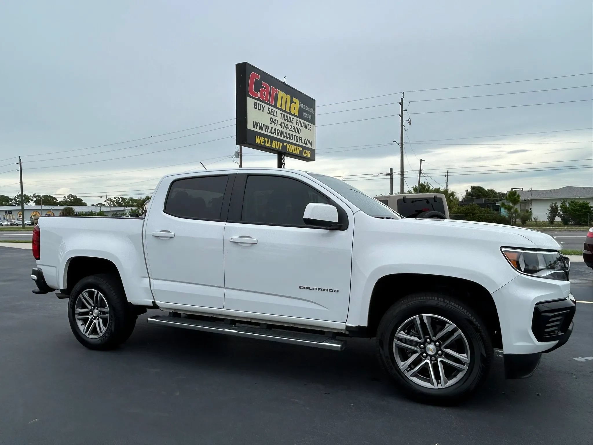 Used 2021 Chevrolet Colorado W/T w/ Custom Special Edition RWD image 6