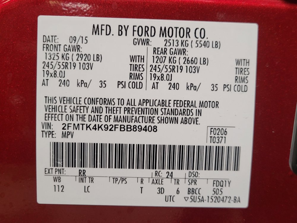 Used 2015 Ford Edge Titanium AWD/4WD image 33