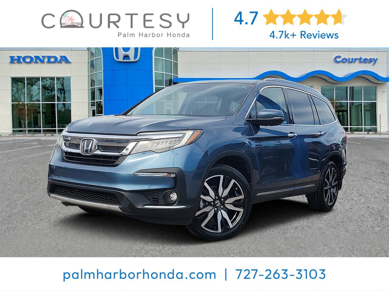 Certified 2019 Honda Pilot Touring