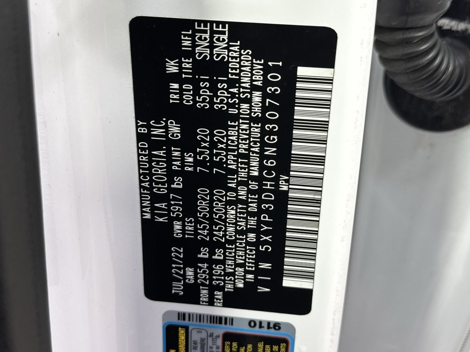 Used 2022 Kia Telluride EX w/ EX Premium Package image 35