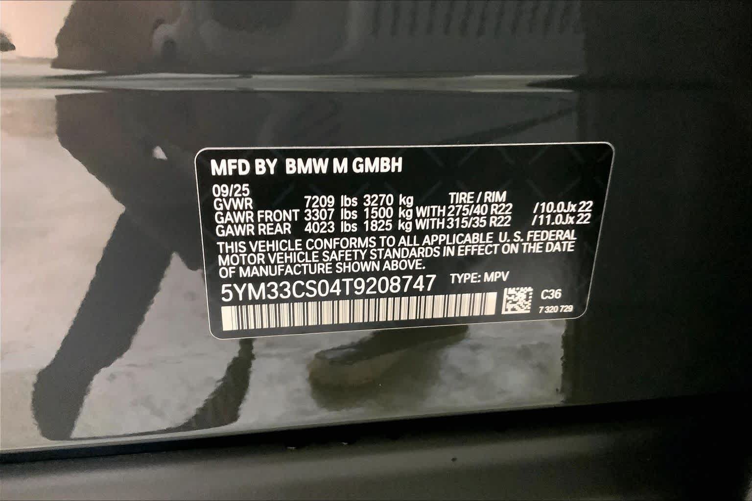 Used 2026 BMW XM Label Red AWD/4WD image 3