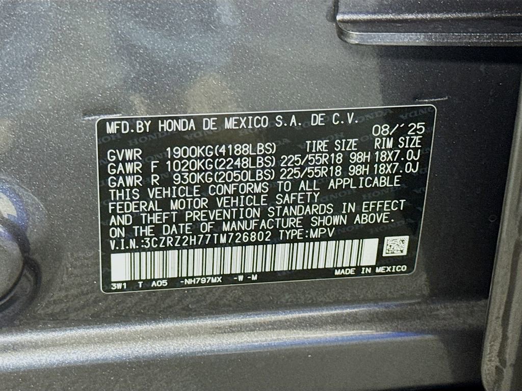 Used 2026 Honda HR-V EX-L image 31