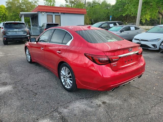 Used 2023 INFINITI Q50 Luxe w/ Cargo Package image 3
