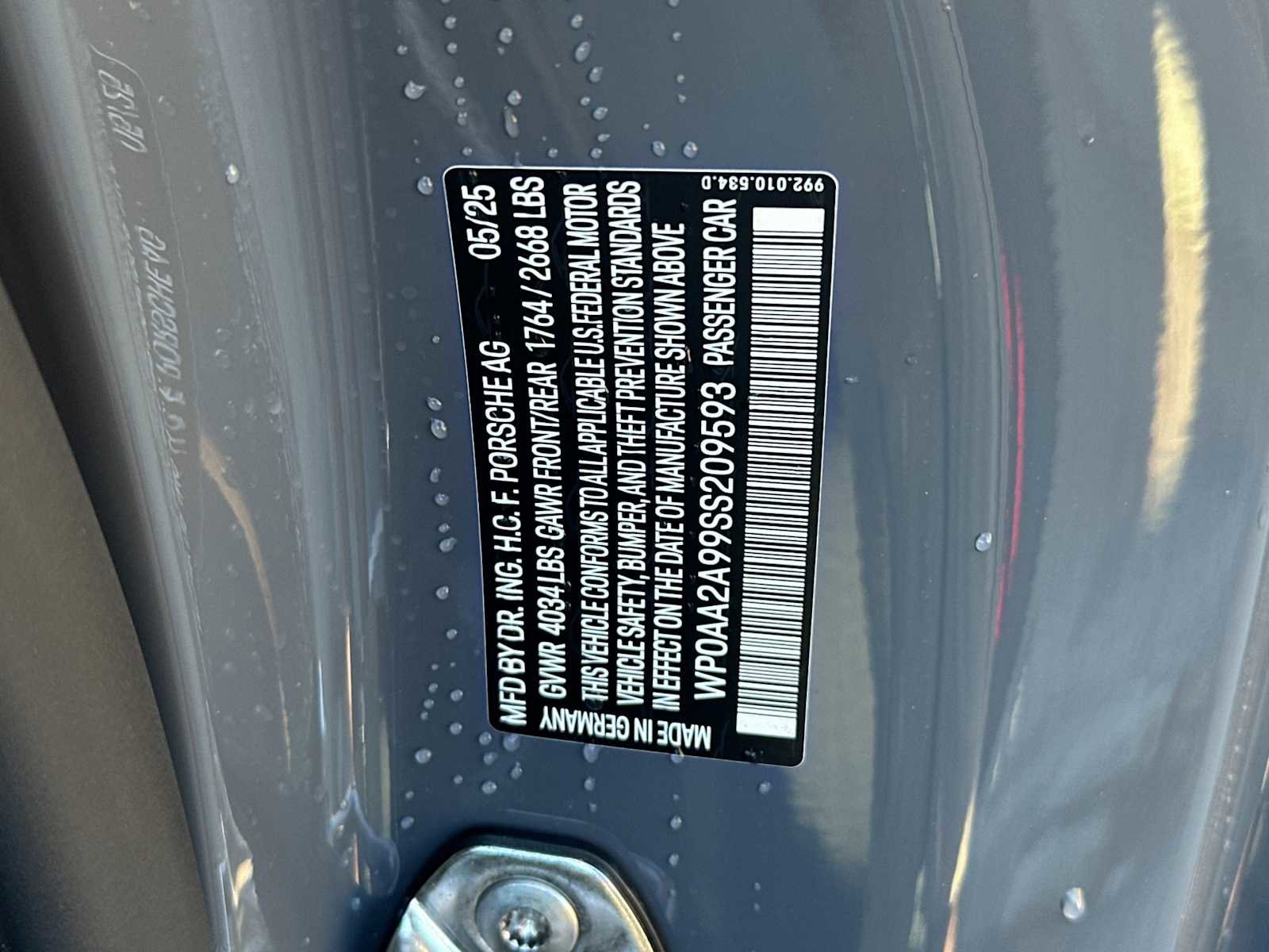 Certified 2025 Porsche 911 Carrera T image 29