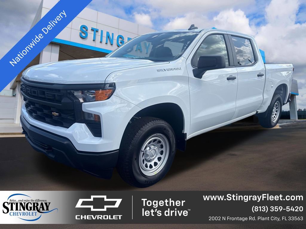 New 2026 Chevrolet Silverado 1500 W/T w/ WT Value Package AWD/4WD image 1