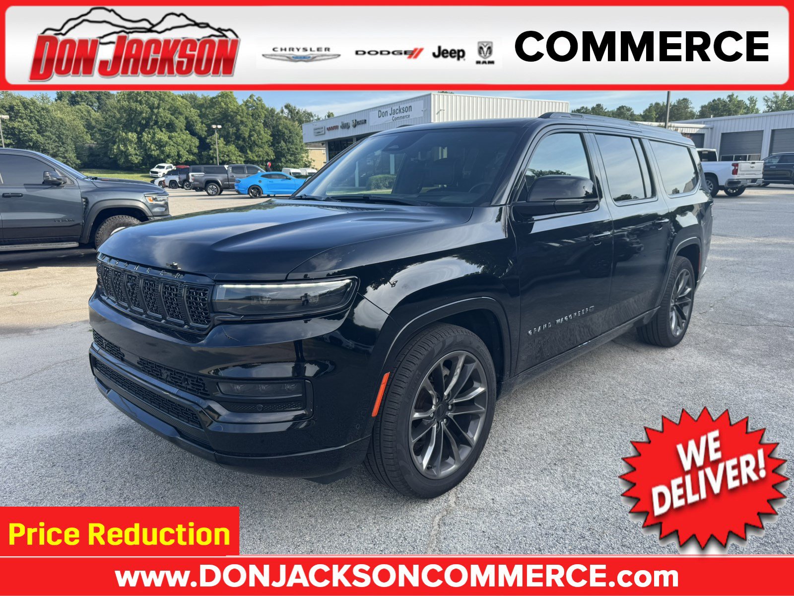 Used 2025 Jeep Grand Wagoneer L Series III w/ Rear Seat Video Group 1