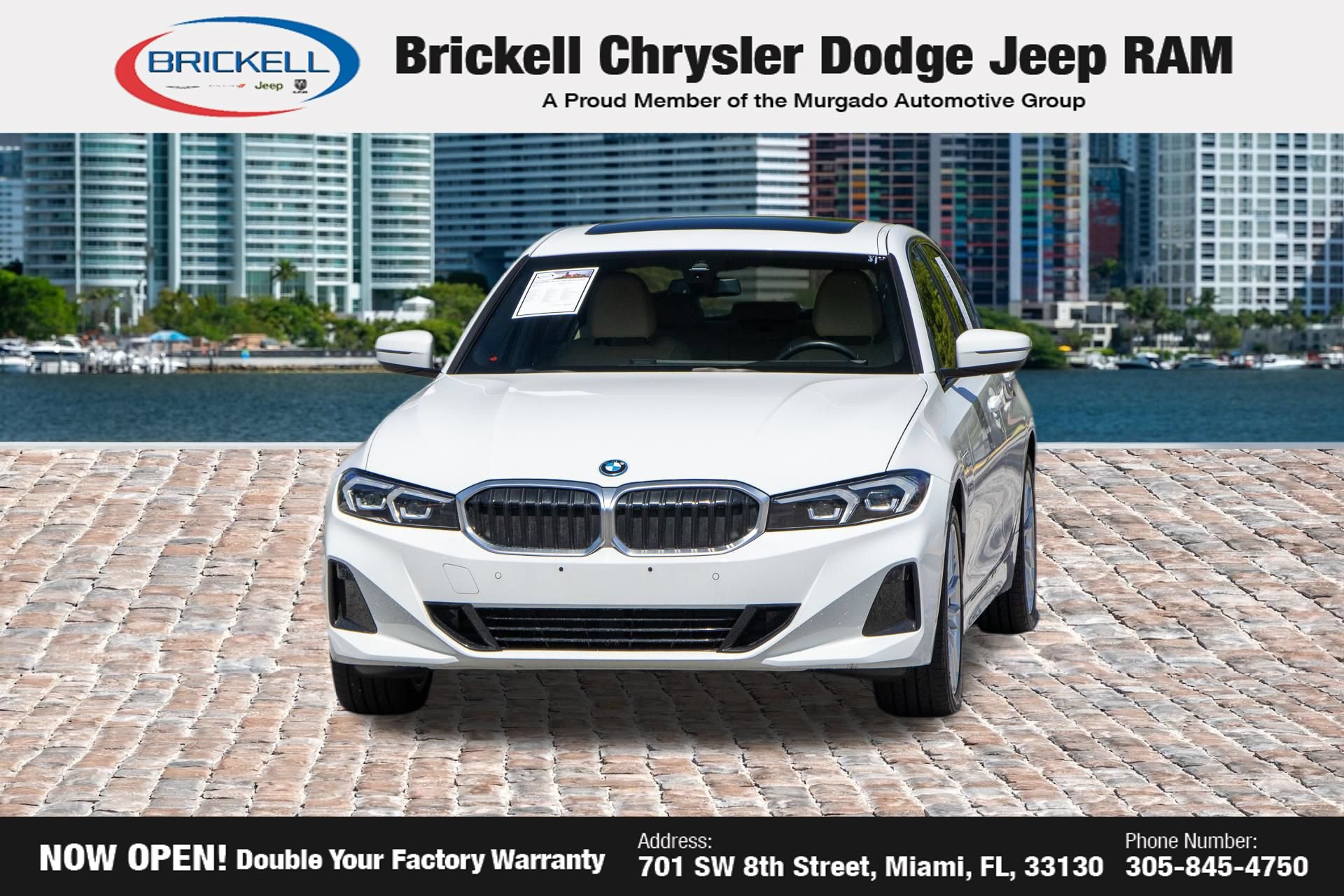 Used 2023 BMW 330e w/ Driving Assistance Package RWD image 2