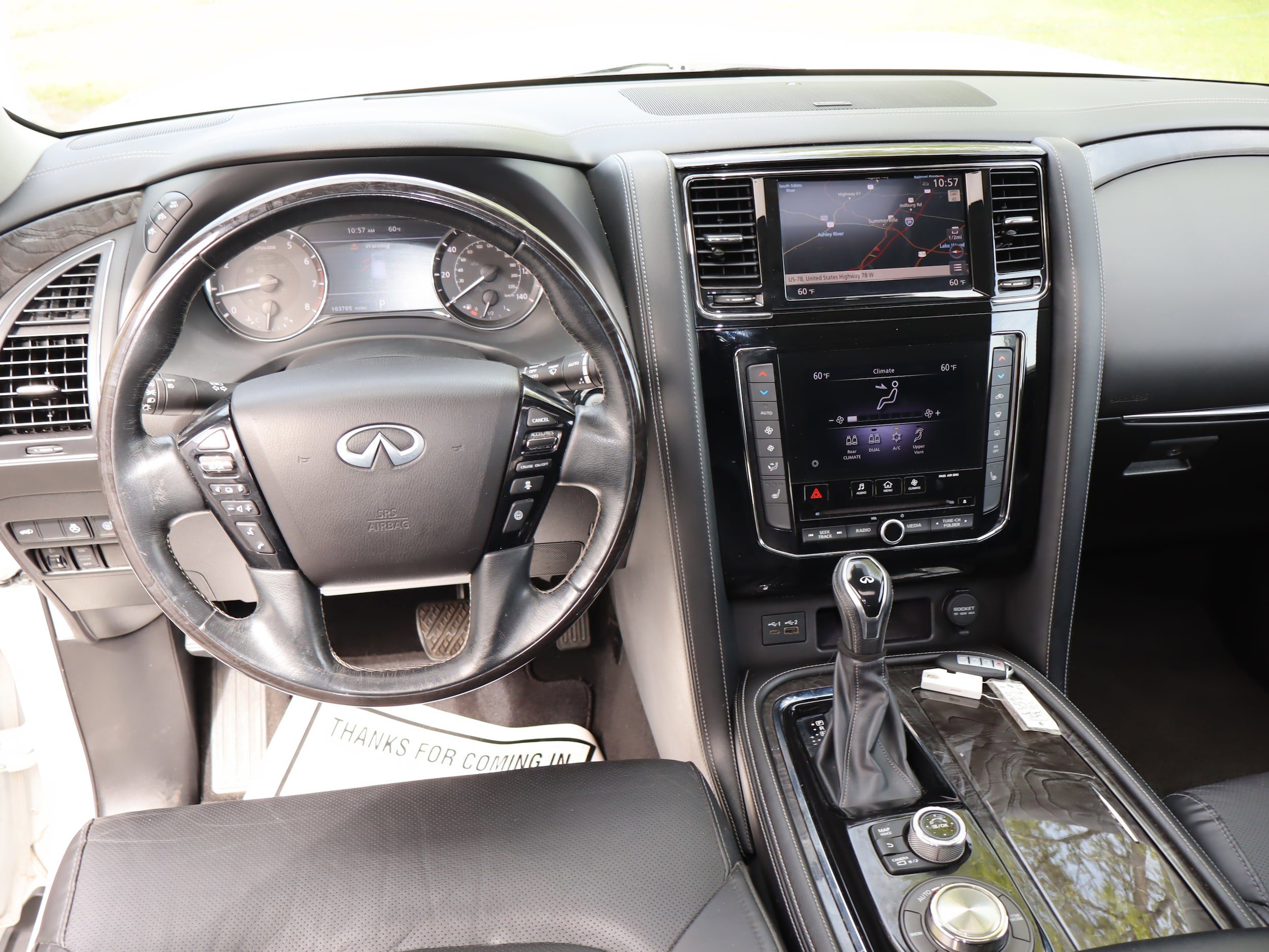 Used 2021 INFINITI QX80 Luxe AWD/4WD image 17