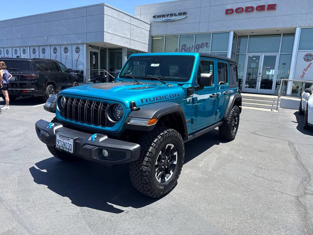Used 2024 Jeep Wrangler Unlimited Rubicon 4xe AWD/4WD image 3
