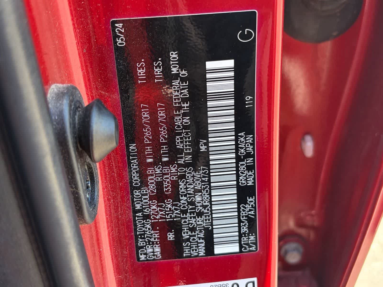 Used 2024 Toyota 4Runner SR5 RWD image 19